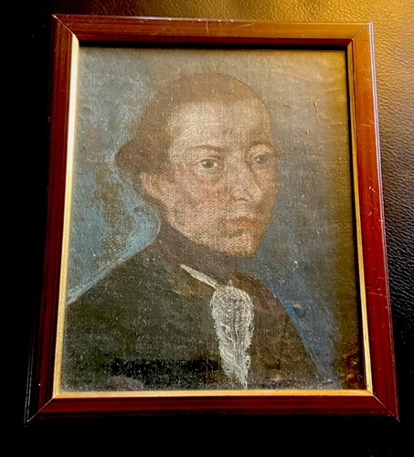 Quadro antico olio ritratto - olio,