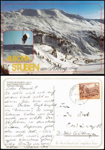 Cartolina austria stuben am - .,