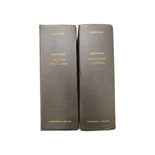 Dizionario latino italiano - latino,
