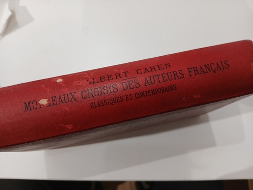 Libro antico francese fine - libro,