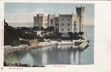 CARTOLINA *70 TRIESTE FRIULI VENEZIA GIULIA MIRAMAR STORIA MEMORIA NON VIAGGIATA