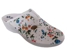 Pantofole donna sanitarie bianca con plantare estraibile 36 37 38 39 40 41 sabot