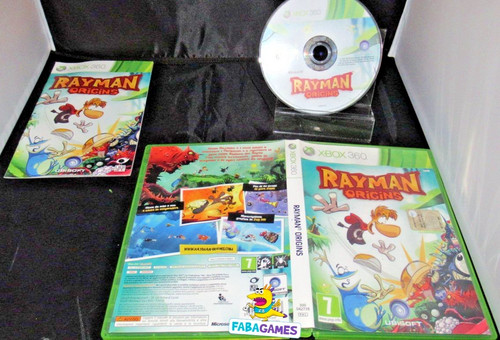 Xbox 360 rayman origins - xbox,