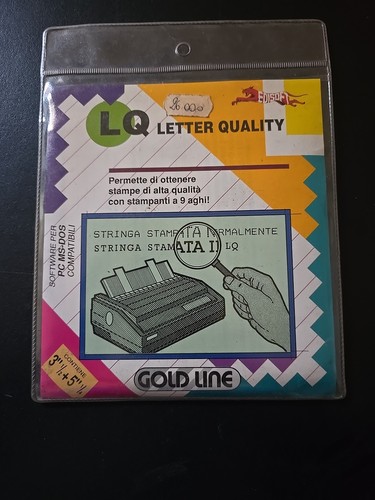 Letter quality software - lq,