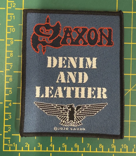Saxon denim and - and, leather