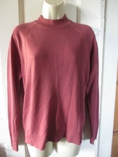 Maglione vintage Marks & Spencer rosa collo tartaruga, taglia 12-14 Modette 
