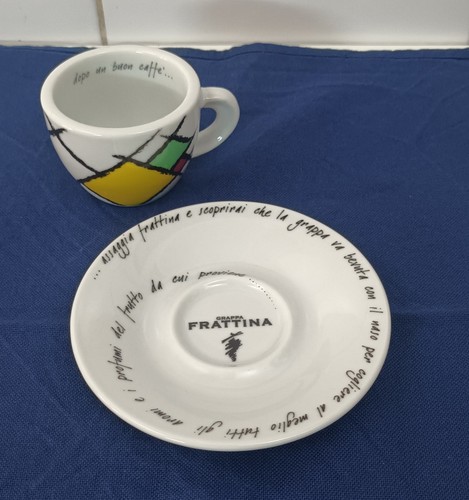Tazzina piattino caffè - e,