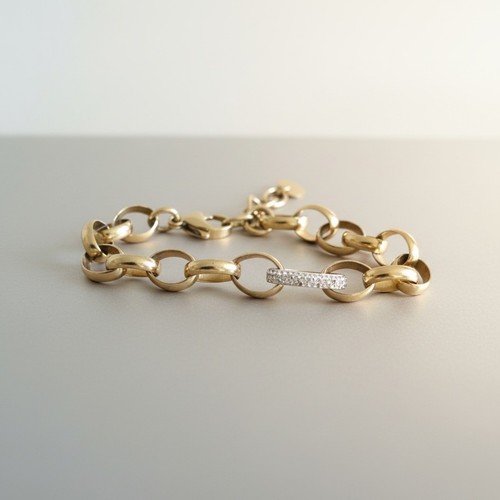 Steel bracelet vintage chic - vintage,