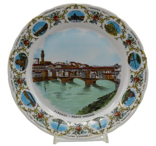 Piatto ceramica souvenir - ceramica,