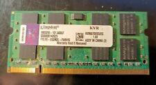 2GB RAM Kingston KVR667D2S5/2G, memoria DDR2 SDRAM, 667MHz, SODIMM, 200 PIN