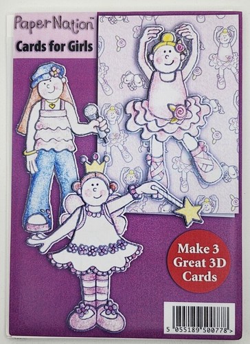 Papernation decoupage card - papernation, 3d