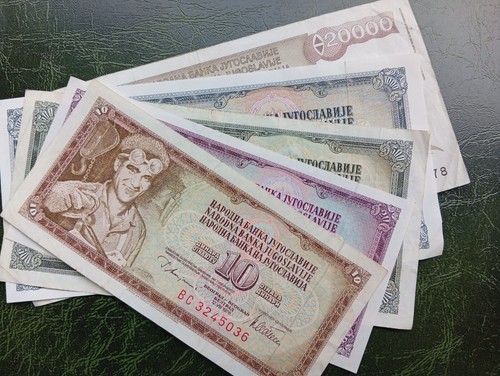 Banconote yugoslavia - banconote,
