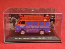 FURGONCINO PUBBLICITARIO 1:43 ALFA ROMEO ROMEO GELOSO RADIO REGISTRATORI 1957