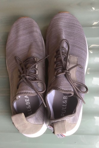 Scarpe casual stringate grigie
