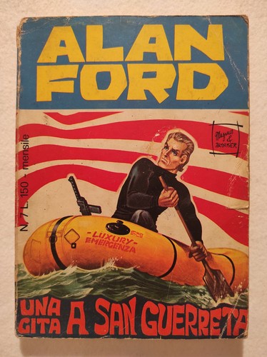Alan ford editoriale - alan, 7