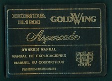 Honda GL 1200 A Gold-Wing Aspencade (1984) Manuale del proprietario Piloti FX47