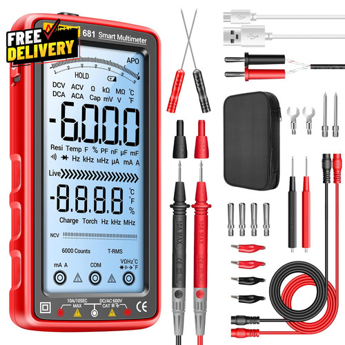 Digital multimeter tester - multimeter,