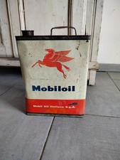 Latta olio vintag Mobiloil Mobil Oil