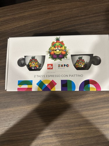 Coppia tazzine espresso illy