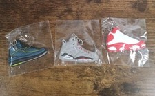 Portachiavi sneaker Air Jordan 2-D lotto di 3 vari modelli Jordan
