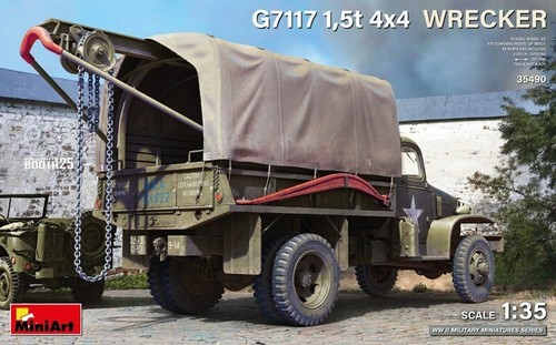 Miniart g7117 4x4 wrecker - 1,5t,