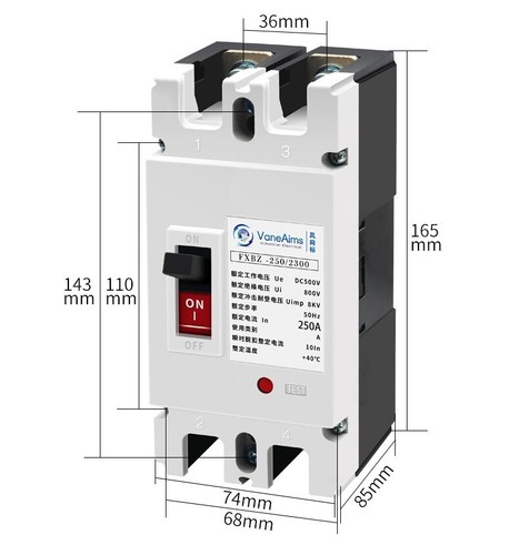 Interruttore magnetotermico - magnetotermico, dc