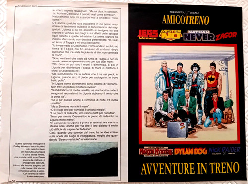Copertina avventure treno - avventure,