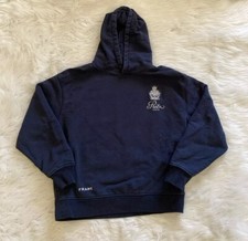 Felpa con cappuccio Frame x Ritz Paris Non disturbare blu navy piccola