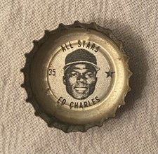 1967 Ed Charles Athletics/Mets Coca-Cola King Coke All-Stars Bottle Cap #28
