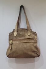 Borsa in pelle Marc Jacobs. Trama scamosciato glitterato oro hobo bag beige 