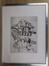 Vecchio quadro disegno stampa - vecchio,