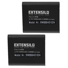2x Batteria per Olympus Stylus