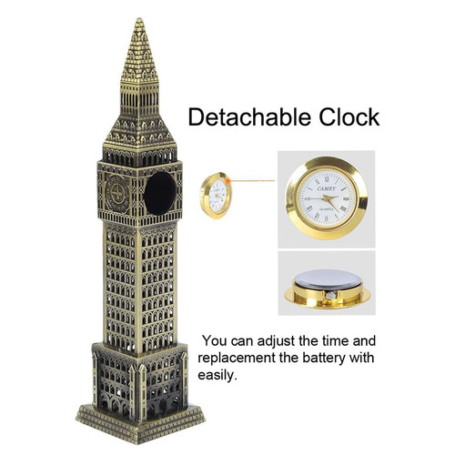 Statua big ben metallo - big,