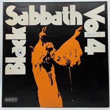 BLACK SABBATH - BLACK SABBATH VOL 4 (33 RPM - UK PRESSING) 