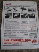 CHRISTOPHER NEIL CHESHIRE CAR