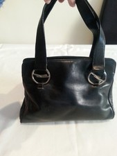 lotto 760 borsa nera vintage lunghezza 25cm h.20cm