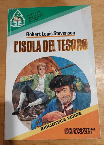 Libro isola del tesoro - l'isola,