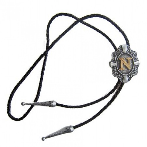 Western bolo tie - con, lettera