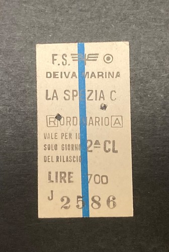 Biglietto ticket treno - ticket,