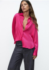 Zara Satin Effect Blouse