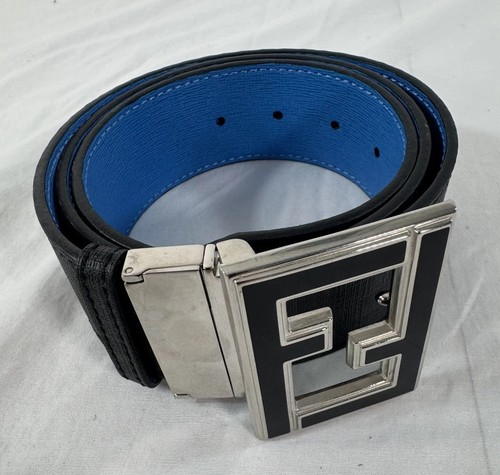 Cintura uomo fendi - pelle, nera