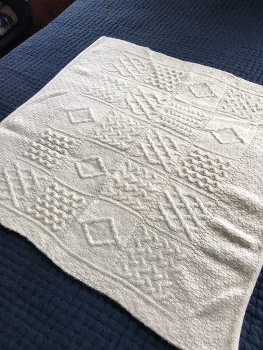 Coperta bambino vintage lana