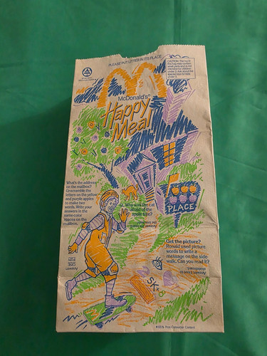 Borsa happy meal mcdonald - happy,
