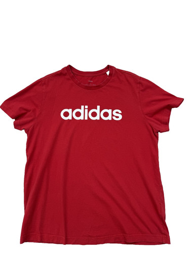 Shirt girocollo adidas rossa - girocollo,