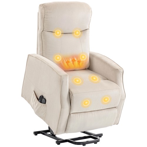 Homcom poltrona elettrica - poltrona,