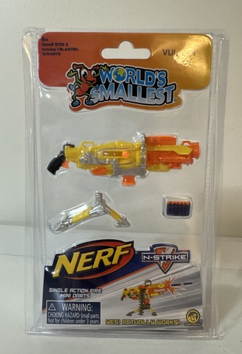World smallest nerf gun - world's,