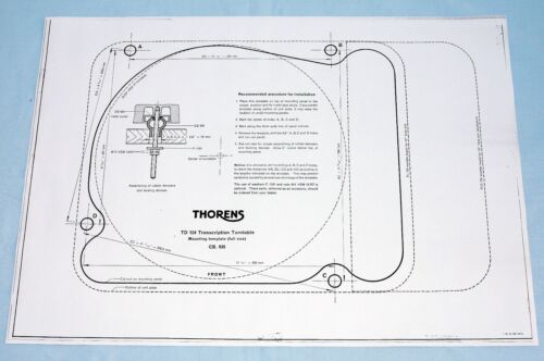 Thorens td124 mk1 mk2 - /,
