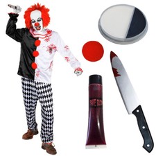 COSTUME UOMO KILLER CLOWN