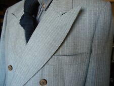 blazer doppiopetto gangster vintage pura lana nuova made in Italy taglia L