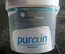 GUAINA "RESINA" PURAIN TRASPARENTE MEMBRANA POLIURETANICA SILANIZZATA 4 KG